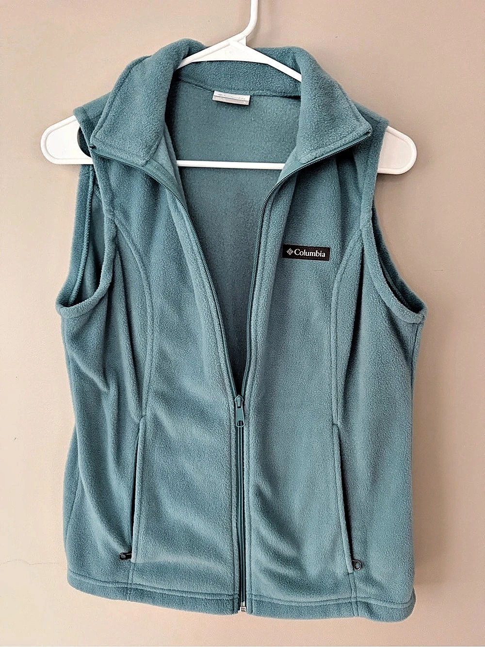 Columbia Women'Small Benton Springs Fleece Vest Blue Small